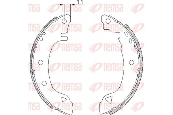 Remsa Σιαγώνα Φρένων - 4182.00