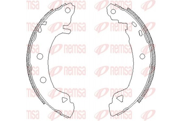 Remsa Σιαγώνα Φρένων - 4182.04