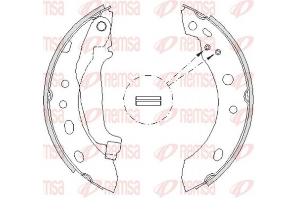 Remsa Σιαγώνα Φρένων - 4204.00