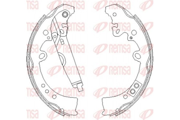 Remsa Σιαγώνα Φρένων - 4218.01