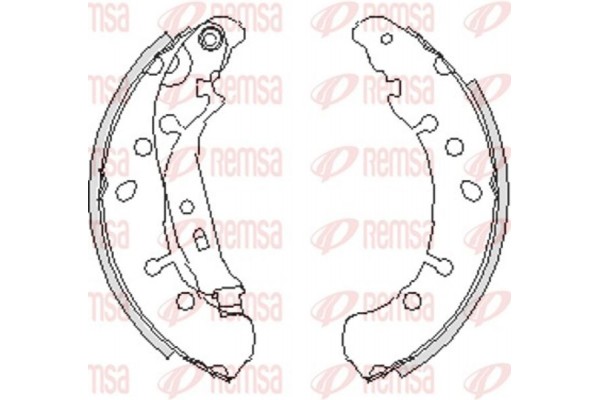 Remsa Σιαγώνα Φρένων - 4238.00 Remsa Σιαγώνα Φρένων - 4238.00