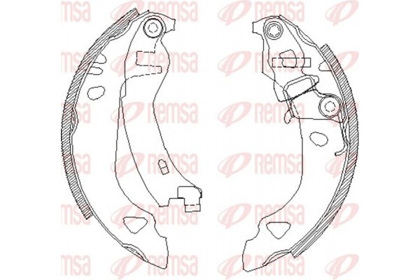 Remsa Σιαγώνα Φρένων - 4302.00