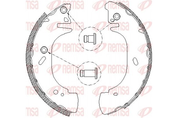 Remsa Σιαγώνα Φρένων - 4306.01