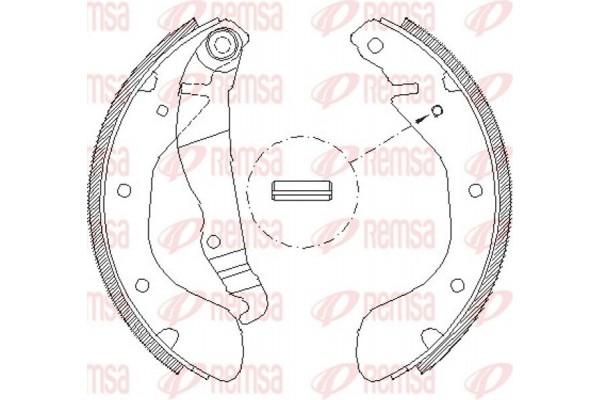 Remsa Σιαγώνα Φρένων - 4307.00 Remsa Σιαγώνα Φρένων - 4307.00