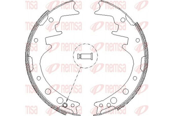 Remsa Σιαγώνα Φρένων - 4346.00 Remsa Σιαγώνα Φρένων - 4346.00