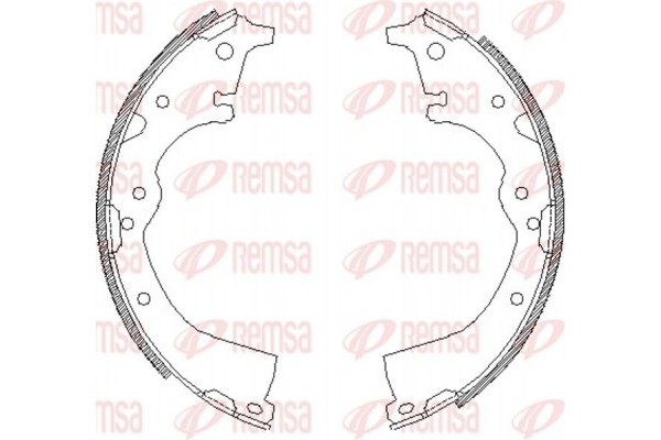 Remsa Σιαγώνα Φρένων - 4360.00 Remsa Σιαγώνα Φρένων - 4360.00