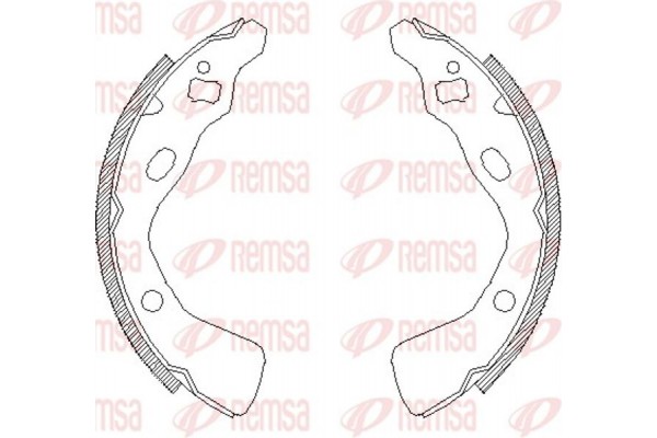 Remsa Σιαγώνα Φρένων - 4382.00 Remsa Σιαγώνα Φρένων - 4382.00
