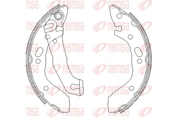 Remsa Σιαγώνα Φρένων - 4401.00 Remsa Σιαγώνα Φρένων - 4401.00