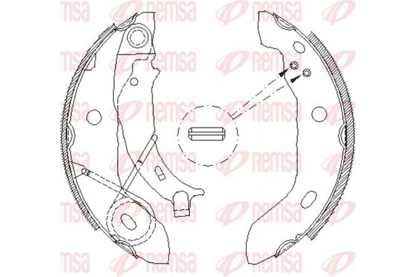 Remsa Σιαγώνα Φρένων - 4421.00 Remsa Σιαγώνα Φρένων - 4421.00