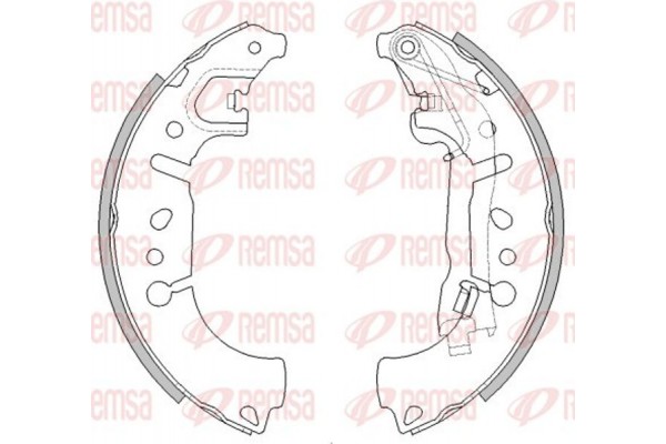 Remsa Σιαγώνα Φρένων - 4446.00 Remsa Σιαγώνα Φρένων - 4446.00