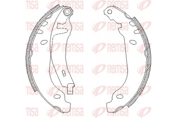 Remsa Σιαγώνα Φρένων - 4506.01 Remsa Σιαγώνα Φρένων - 4506.01