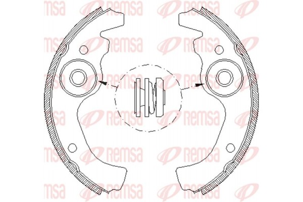 Remsa Σιαγώνα Φρένων - 4611.00