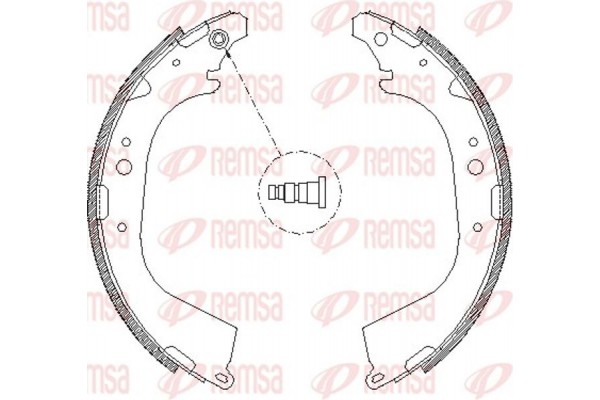Remsa Σιαγώνα Φρένων - 4650.01 Remsa Σιαγώνα Φρένων - 4650.01