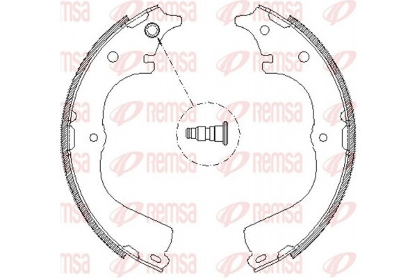 Remsa Σιαγώνα Φρένων - 4678.00 Remsa Σιαγώνα Φρένων - 4678.00