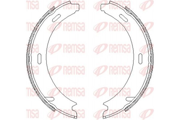 Remsa Σιαγόνα φρένου, Φρένο Στάθμευσης - 4093.01