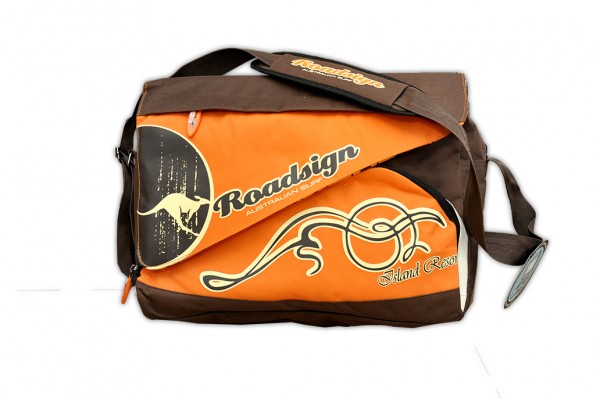 Roadsign Σχολική Τσάντα Ώμου / Χειρός Γυμνασίου - Λυκείου σε Πορτοκαλί χρώμα