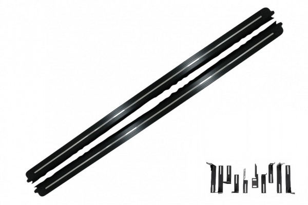 Πλαϊνά Σκαλοπάτια Κατάλληλα Για Mercedes V-Class W447 (2014-2023) Με Μακρύ Μεταξόνιο (LWB)