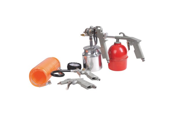 Maestro ATK-5 Κιτ Εργαλειων Αερα 5ΤΕΜ (ΚΑΤΩ Δοχ 1.5MM,ΑΕΡΟΜΕΤΡΟ 16BAR,ΦΥΣΗΤΗΡΙ,ΠΕΤΡΕΛΑΙΟΥ 1L, ΛΑΣΤ.ΣΠΙΡΑΛ)
