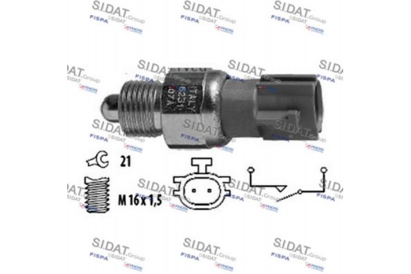 Sidat Διακόπτης, Φώτα Όπισθεν - 3.234231