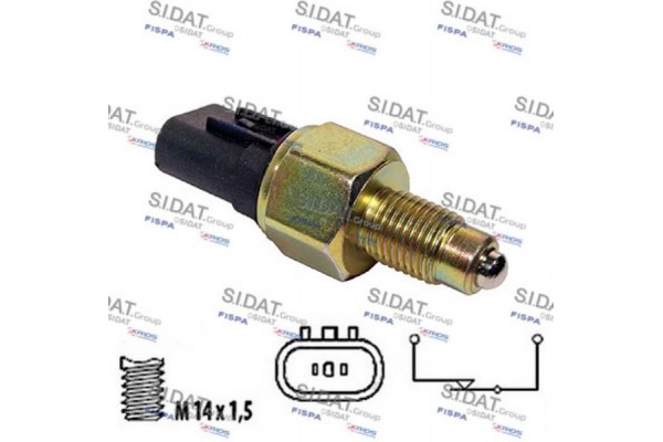 Sidat Διακόπτης, Φώτα Όπισθεν - 3.234233 Sidat Διακόπτης, Φώτα Όπισθεν - 3.234233