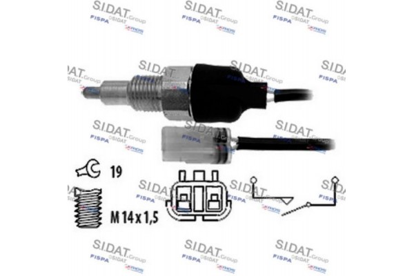Sidat Διακόπτης, Φώτα Όπισθεν - 3.234244 Sidat Διακόπτης, Φώτα Όπισθεν - 3.234244