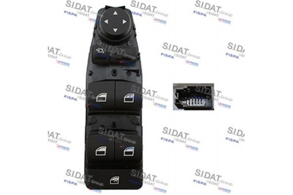 Sidat Διακόπτης, Γρύλος Παραθύρου - 5.145018A2 Sidat Διακόπτης, Γρύλος Παραθύρου - 5.145018A2