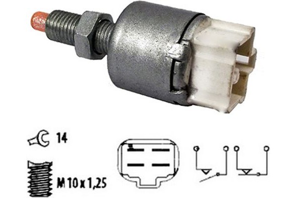 Sidat Διακόπτης Των Φώτων Φρένων - 5.140020