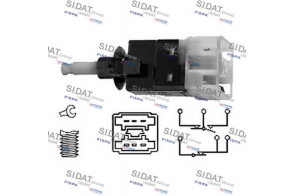 Sidat Διακόπτης Των Φώτων Φρένων - 5.140078