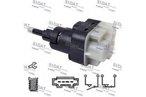 Sidat Διακόπτης Των Φώτων Φρένων - 5.140100