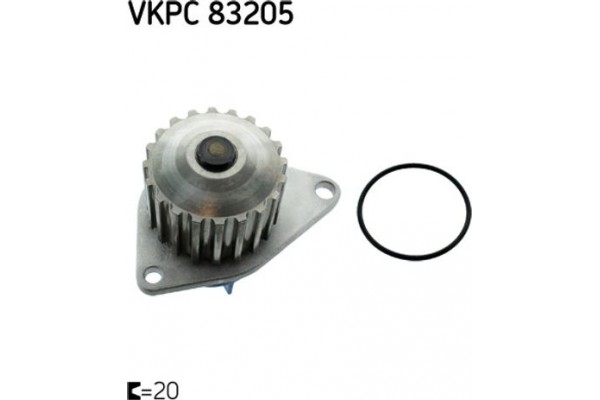 Skf Αντλία Νερού - Vkpc 83205