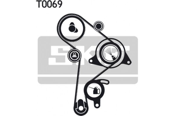 Skf Σετ Οδοντωτού Ιμάντα - Vkma 01013