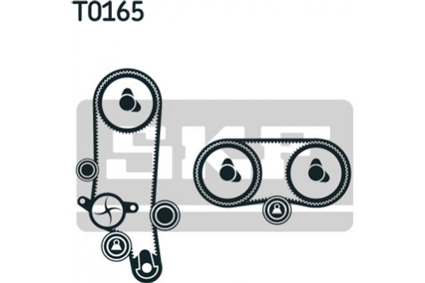 Skf Σετ Οδοντωτού Ιμάντα - Vkma 01121