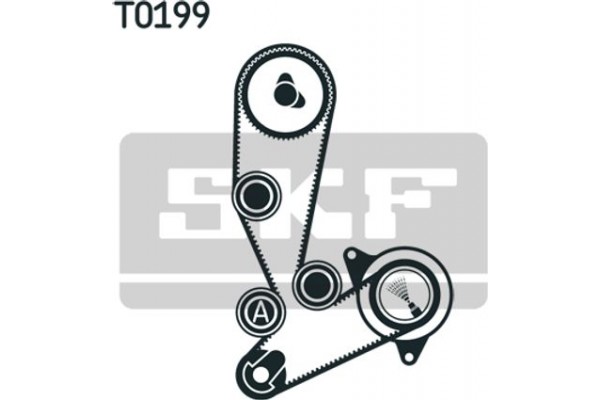 Skf Σετ Οδοντωτού Ιμάντα - Vkma 02390