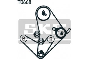 Skf Σετ Οδοντωτού Ιμάντα - Vkma 95014