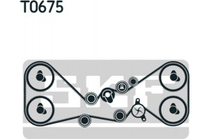 Skf Σετ Οδοντωτού Ιμάντα - Vkma 98115