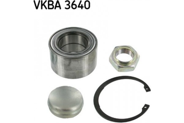 Skf Σετ Ρουλεμάν Τροχών - Vkba 3640