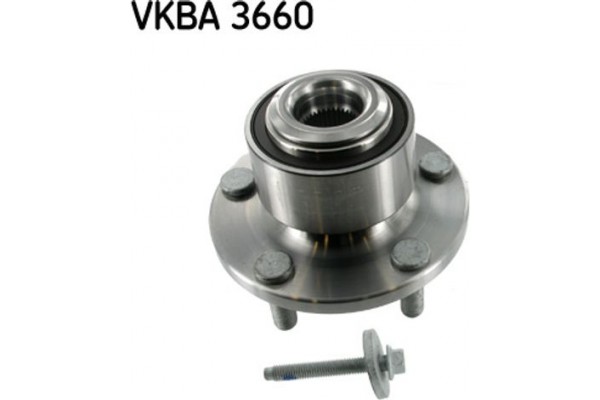 Skf Σετ Ρουλεμάν Τροχών - Vkba 3660