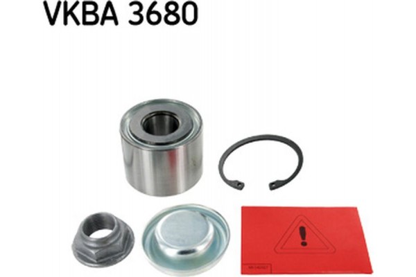 Skf Σετ Ρουλεμάν Τροχών - Vkba 3680