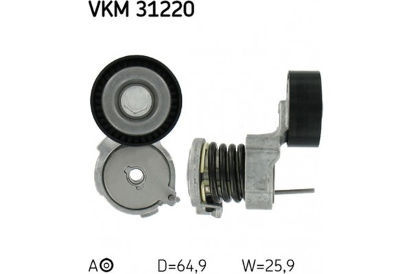 Skf Τεντωτήρας ιμάντα, Ιμάντας poly-V - Vkm 31220