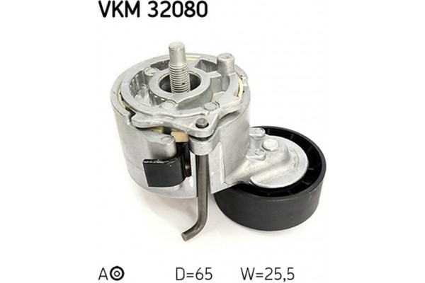 Skf Τεντωτήρας ιμάντα, Ιμάντας poly-V - Vkm 32080