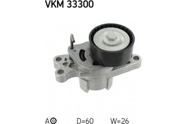 Skf Τεντωτήρας ιμάντα, Ιμάντας poly-V - Vkm 33300