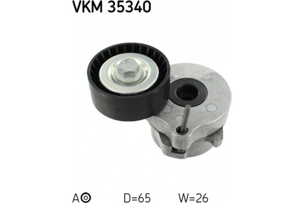 Skf Τεντωτήρας ιμάντα, Ιμάντας poly-V - Vkm 35340