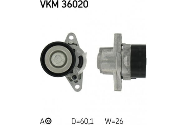 Skf Τεντωτήρας ιμάντα, Ιμάντας poly-V - Vkm 36020