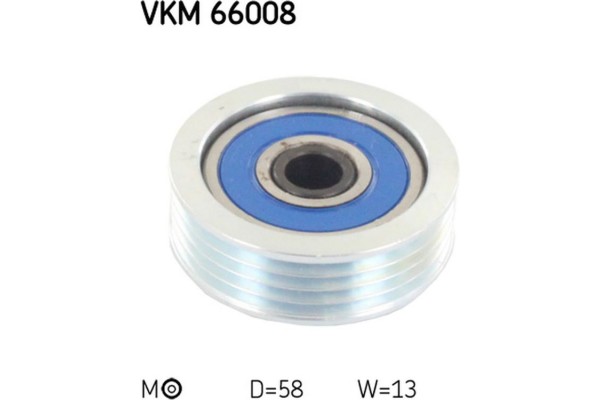 Skf Τεντωτήρας ιμάντα, Ιμάντας poly-V - Vkm 66008