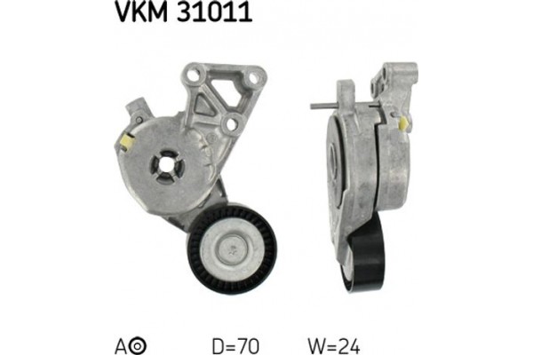 Skf Τεντωτήρας, Ιμάντας poly-V - Vkm 31011