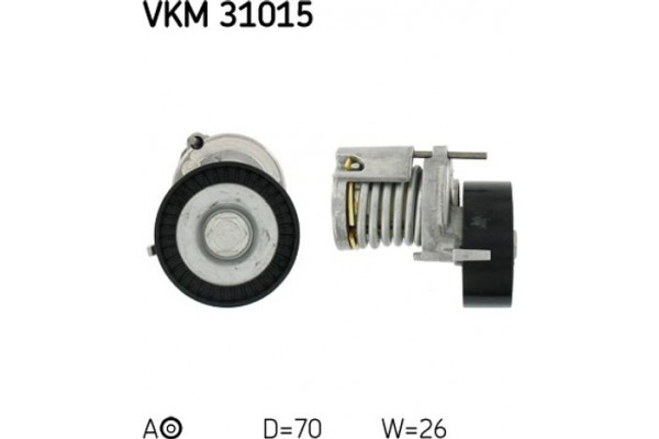 Skf Τεντωτήρας, Ιμάντας poly-V - Vkm 31015