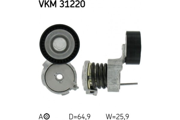 Skf Τεντωτήρας, Ιμάντας poly-V - Vkm 31220