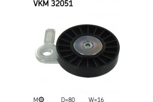 Skf Τεντωτήρας, Ιμάντας poly-V - Vkm 32051