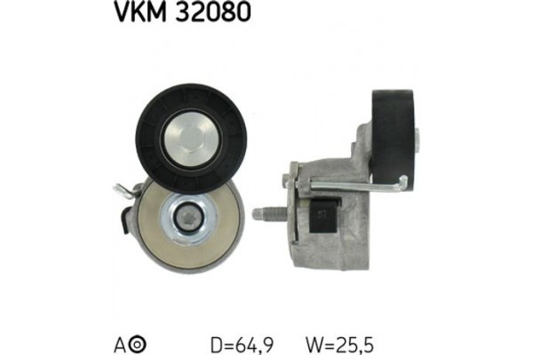 Skf Τεντωτήρας, Ιμάντας poly-V - Vkm 32080