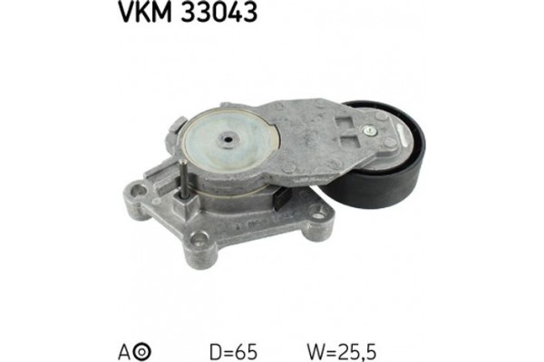 Skf Τεντωτήρας, Ιμάντας poly-V - Vkm 33043